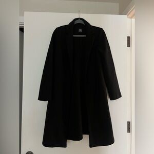 Black Zara Peacoat